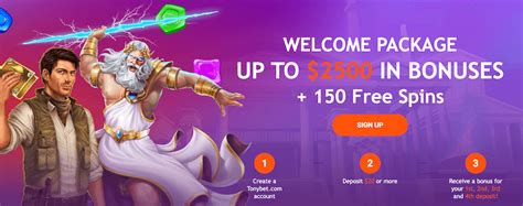 tonybet 20 free spins|TonyBet Casino Canada ️ 150 Free Spins + $2,500 in Bonuses.